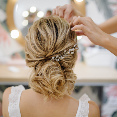 Bridal Hairstyles with a Touch of Sparkle: Hair Accessories to Elevate Your Look