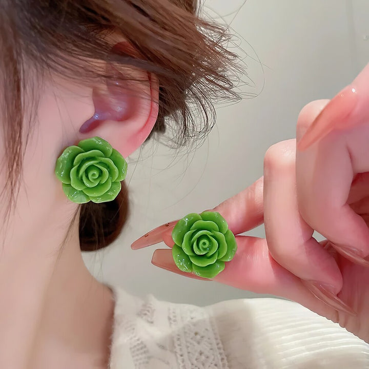 Rose Blossom Earrings