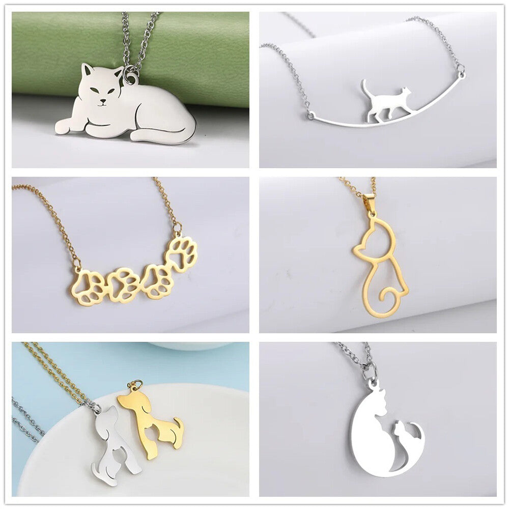 Wags & Whiskers Charm Necklaces