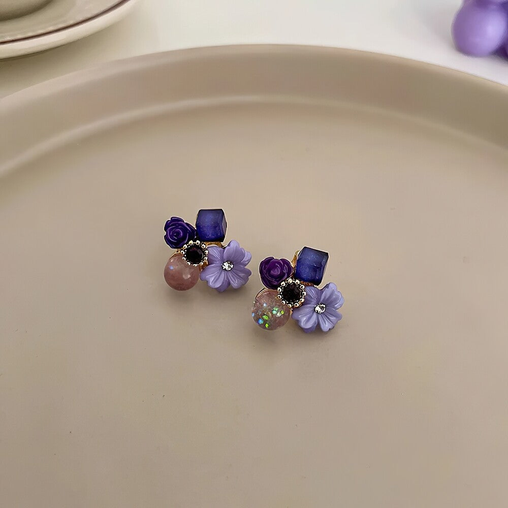 Rose Blossom Earrings