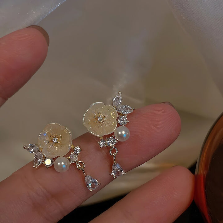 Rose Blossom Earrings