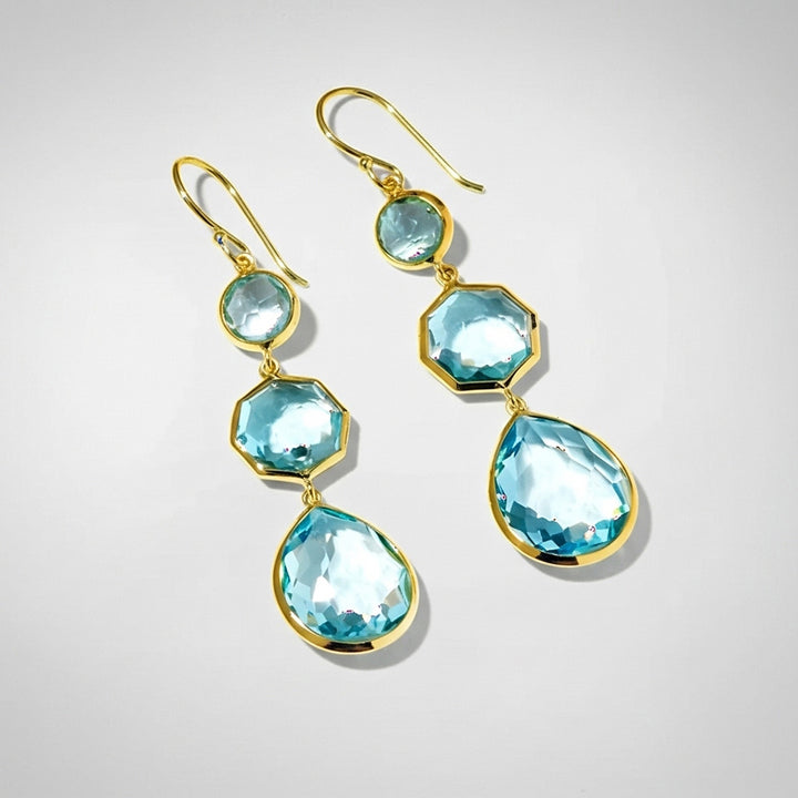 AquaGleam Earrings