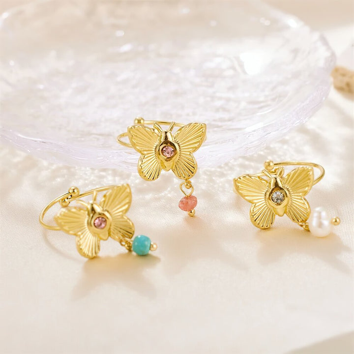 Butterfly Jewel Ring