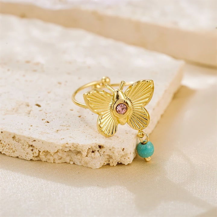 Butterfly Jewel Ring