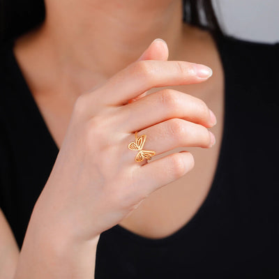 Celeste's Butterfly Ring