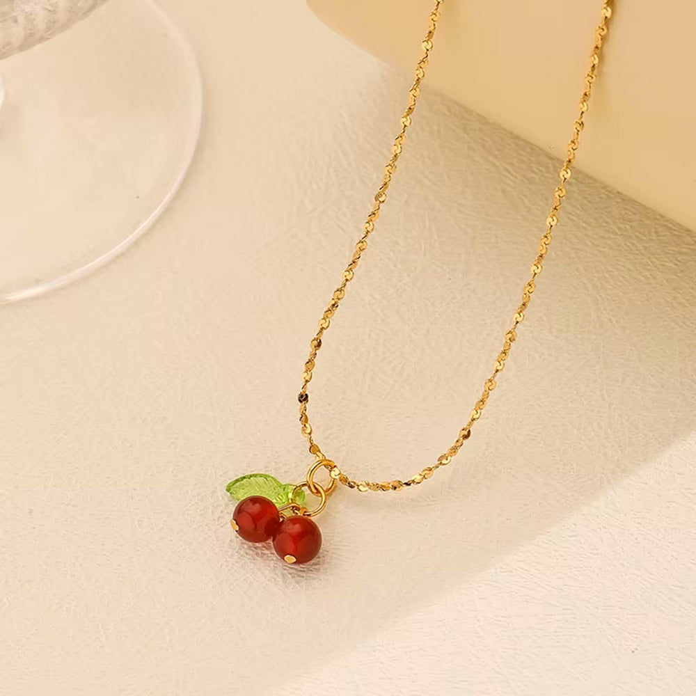 Cherry Charm Necklace