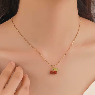 Cherry Charm Necklace