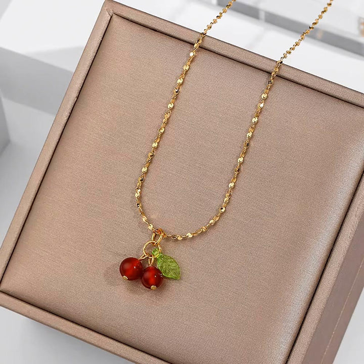 Cherry Charm Necklace