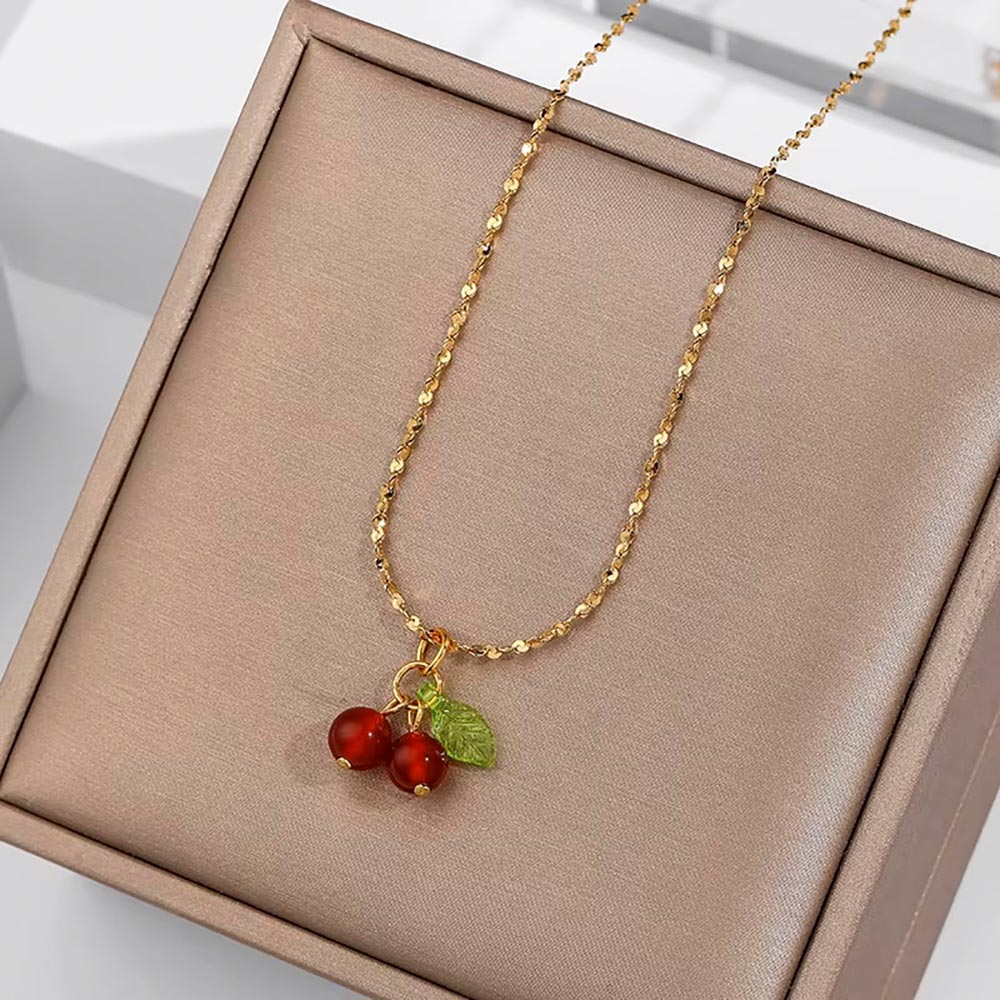 Cherry Charm Necklace