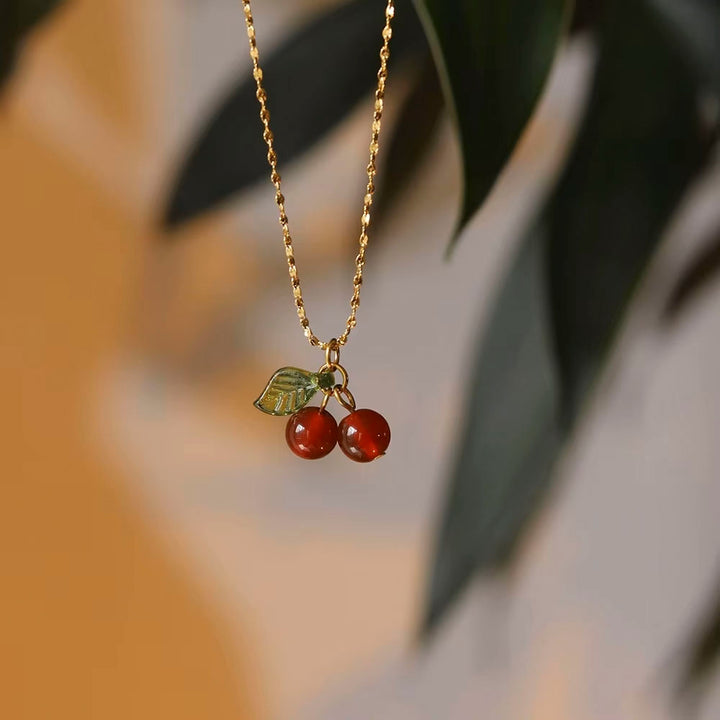 Cherry Charm Necklace