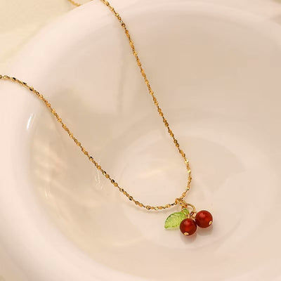 Cherry Charm Necklace