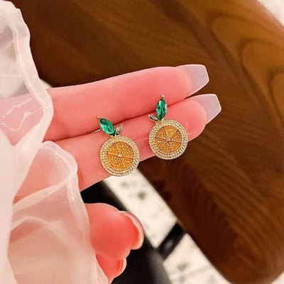 Citrus Slice Earrings