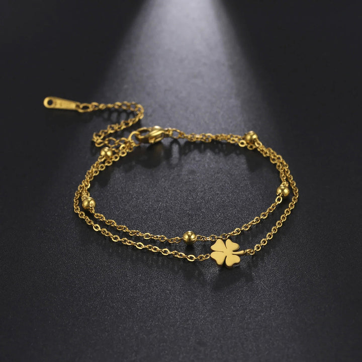 CloverTwine Anklet