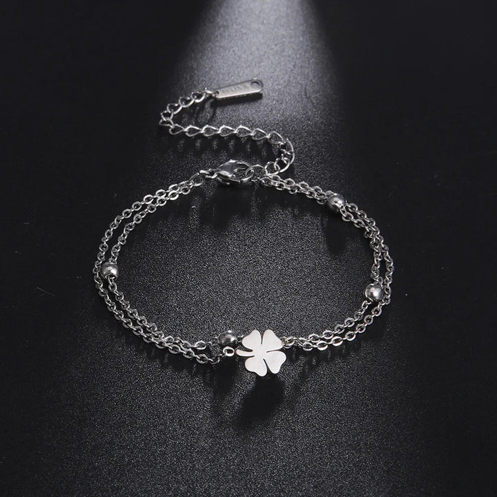 CloverTwine Anklet