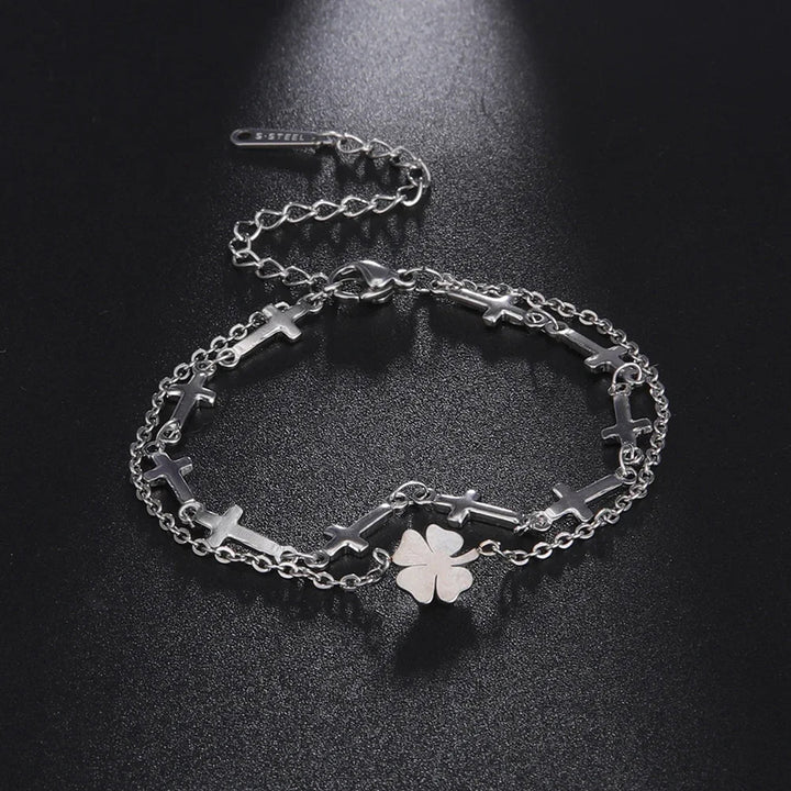 CloverTwine Anklet