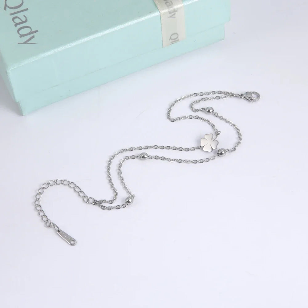 CloverTwine Anklet