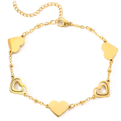 Double Heart Delight Bracelet