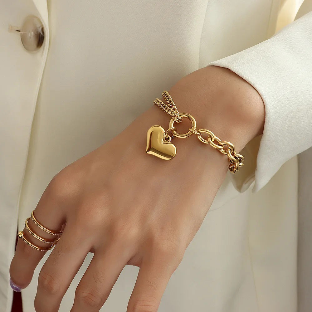 Iris Love Link Bracelet