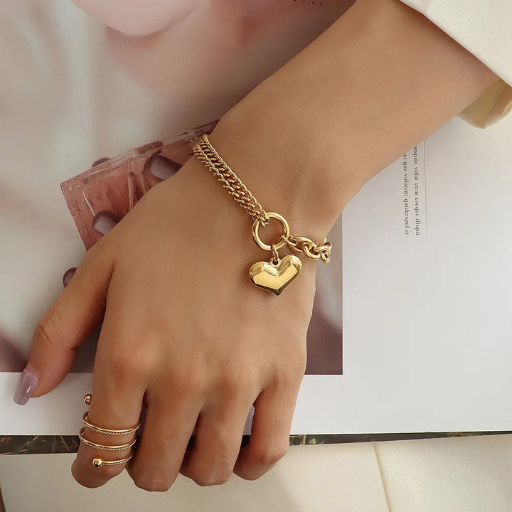 Iris Love Link Bracelet