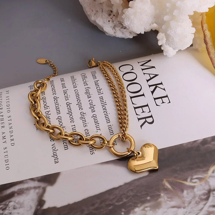 Iris Love Link Bracelet