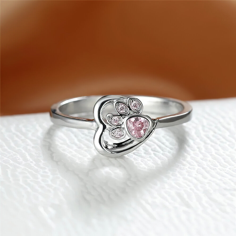 Ivy Heart Ring