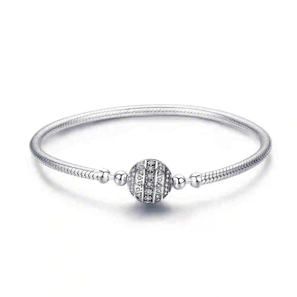 Joyce Charm Bracelet - 925 Sterling Silver
