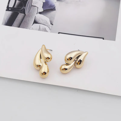 Lila Teardrop Earrings