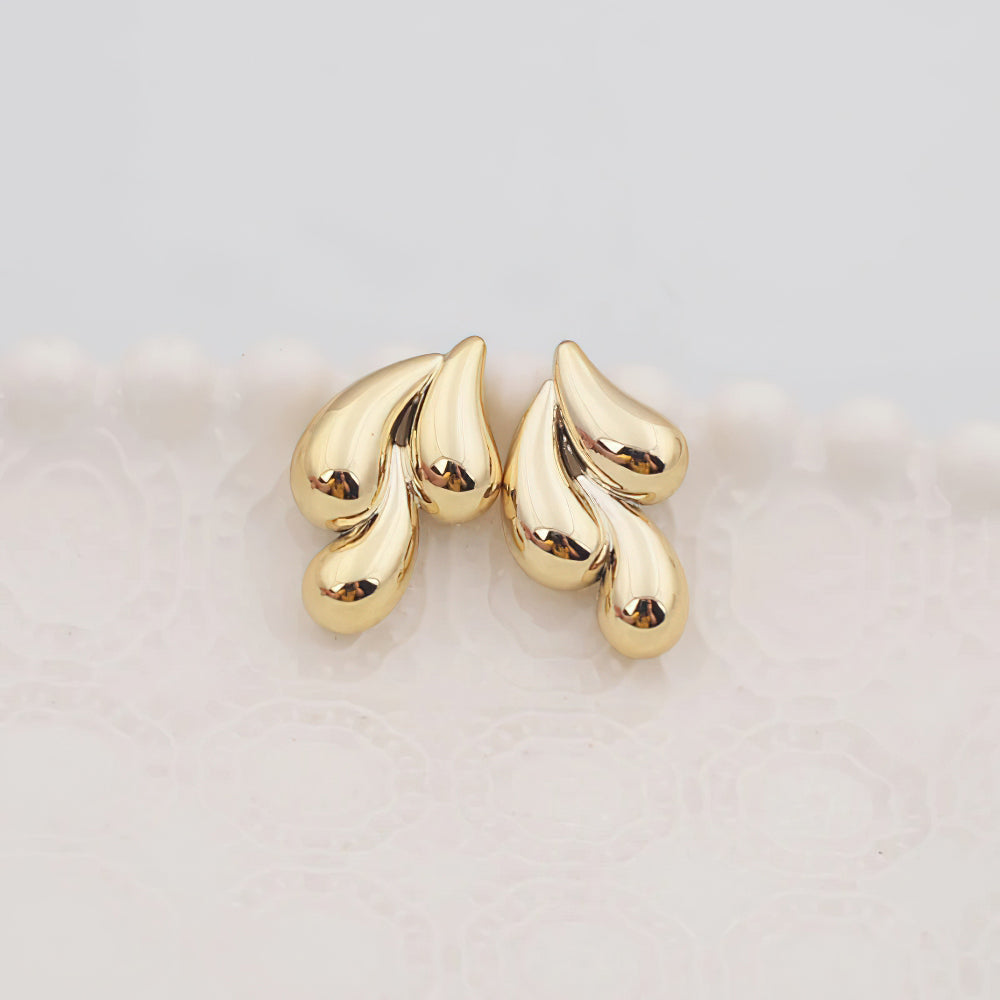 Lila Teardrop Earrings