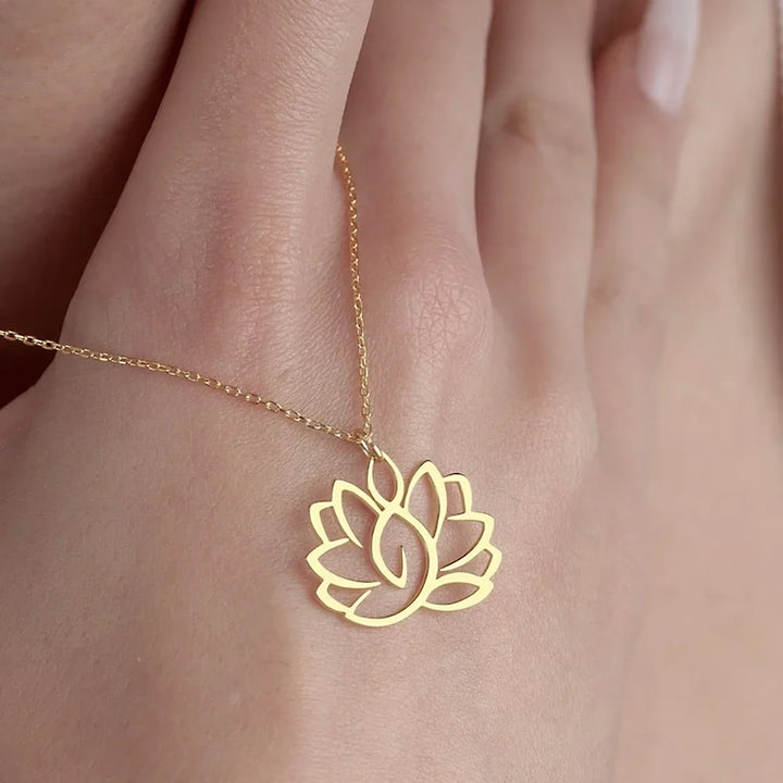 Lotus Blossom Necklace