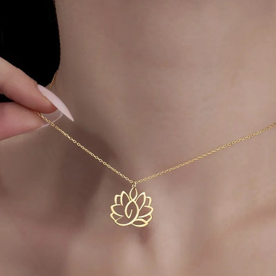 Lotus Blossom Necklace