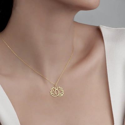 Lotus Blossom Necklace