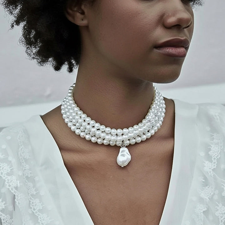 Marcelline Pearl Choker