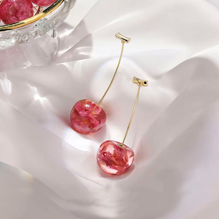 Whimsical Cherry Earrings