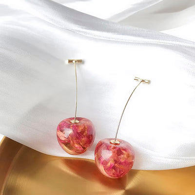 Whimsical Cherry Earrings