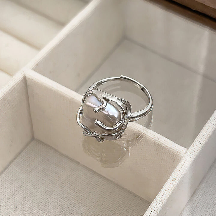 Amaris Pearl Cocktail Ring