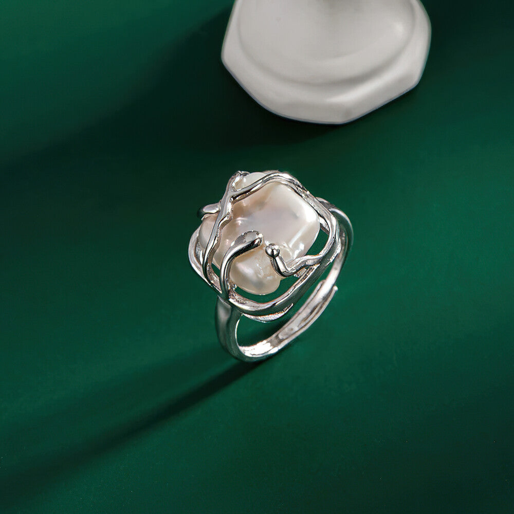 Amaris Pearl Cocktail Ring