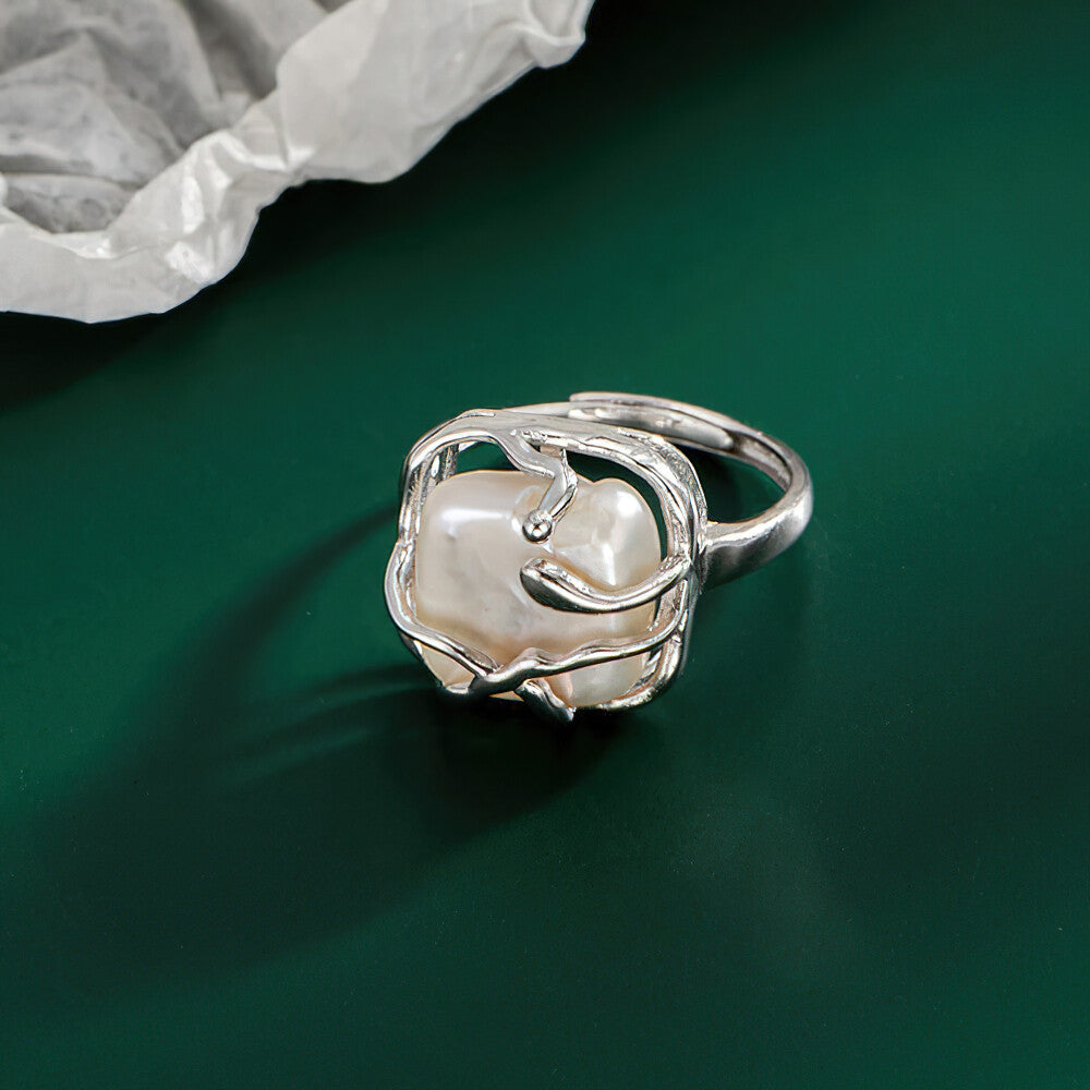 Amaris Pearl Cocktail Ring