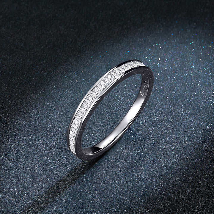 Corinne Eternity Ring - 925 Sterling Silver
