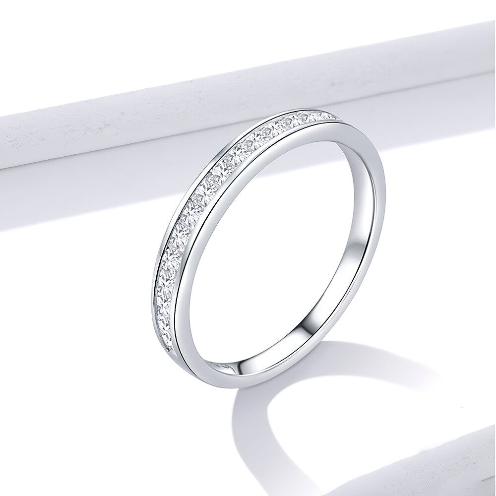 Corinne Eternity Ring - 925 Sterling Silver