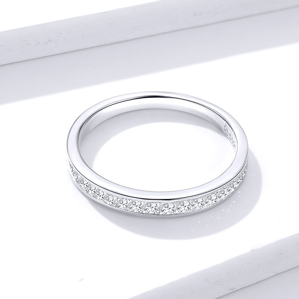 Corinne Eternity Ring - 925 Sterling Silver