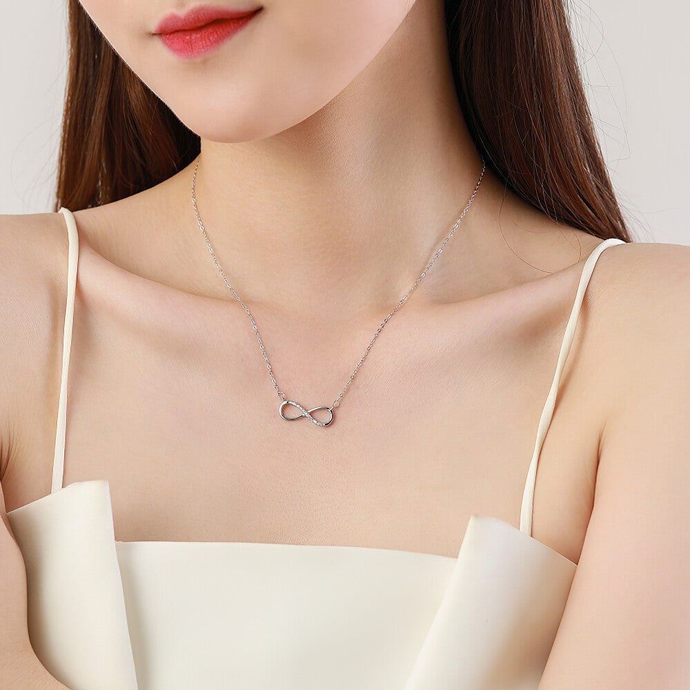 Infinite Love Necklace - 925 Sterling Silver