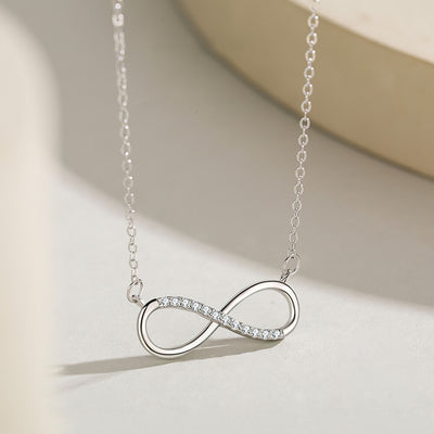Infinite Love Necklace - 925 Sterling Silver