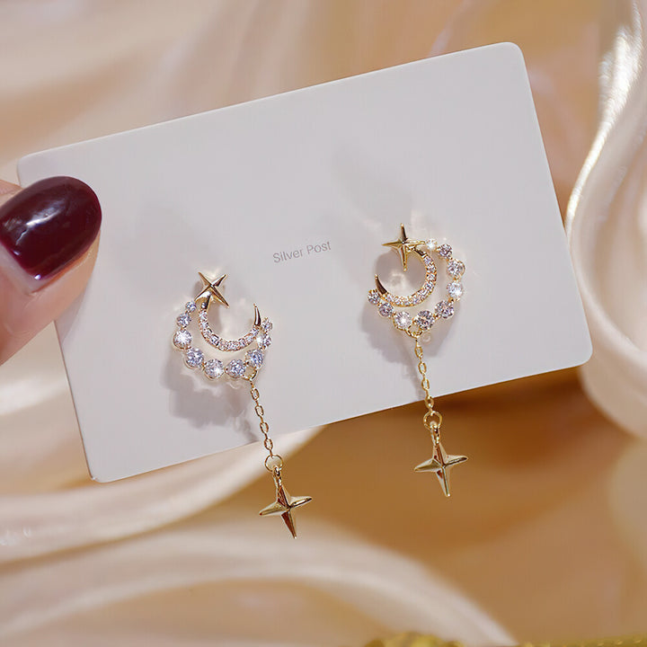 Luna Moon & Star Earrings