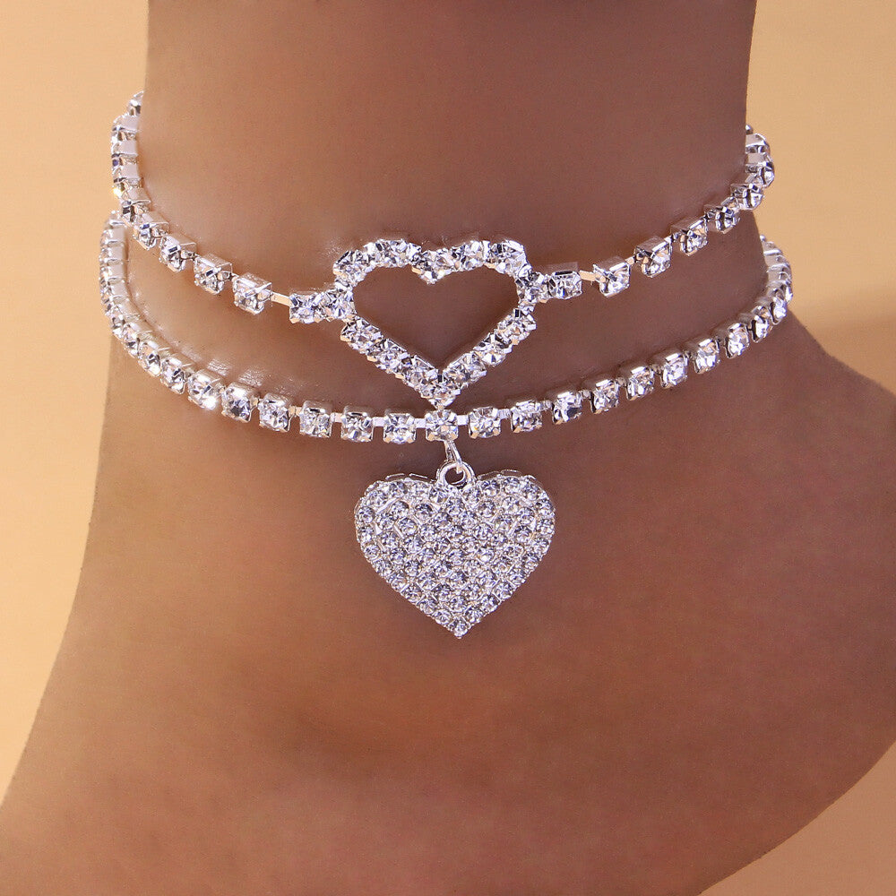 Millie Heart Anklet