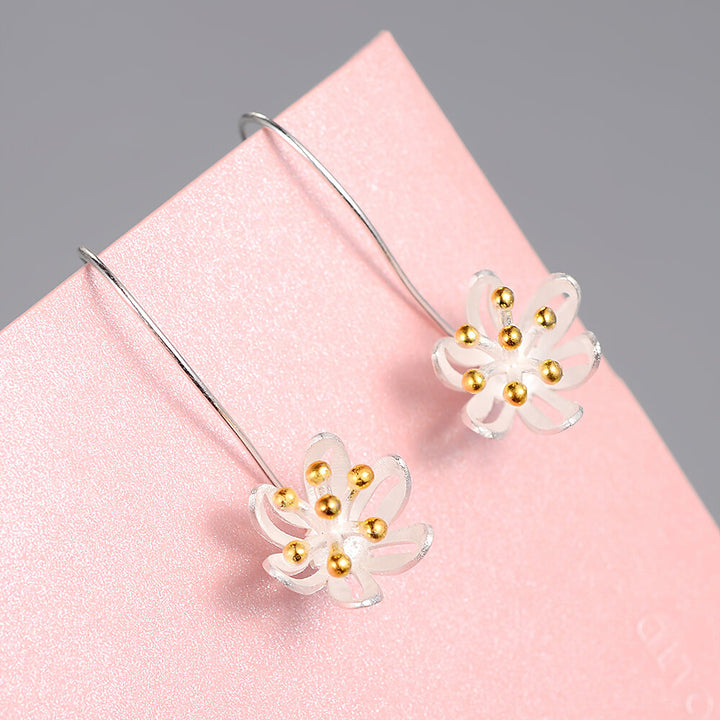 Nicolette Flower Drop Earrings