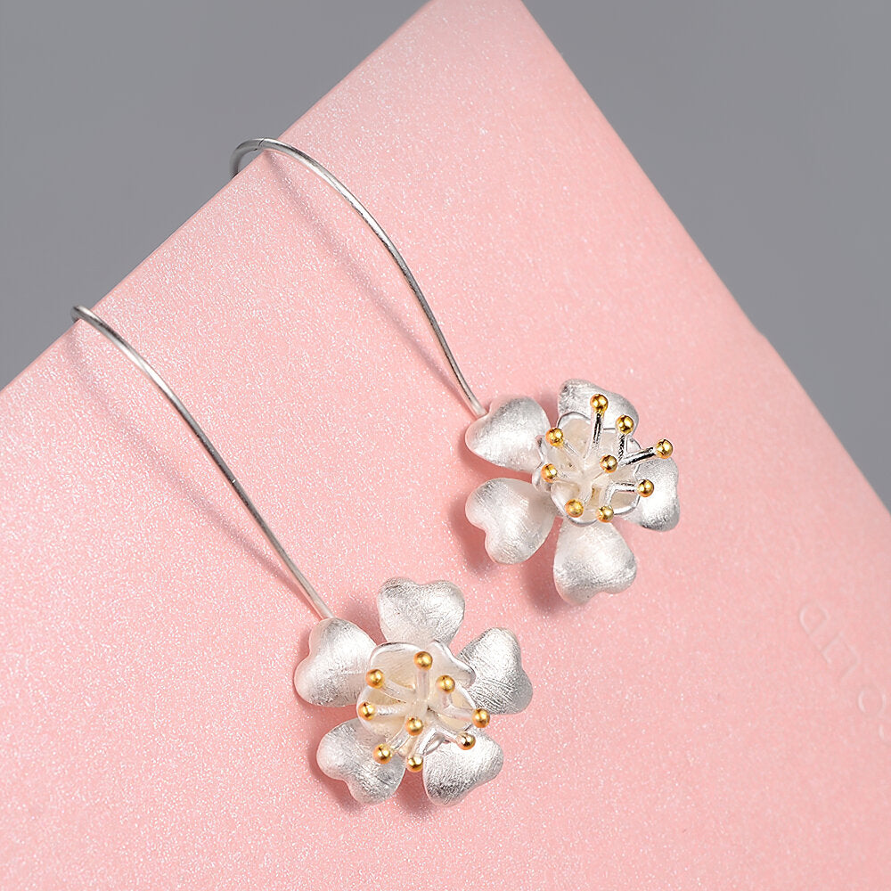 Nicolette Flower Drop Earrings