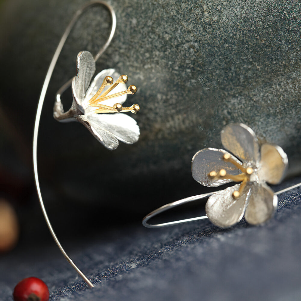 Nicolette Flower Drop Earrings