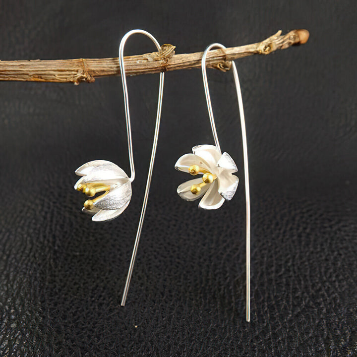 Nicolette Flower Drop Earrings