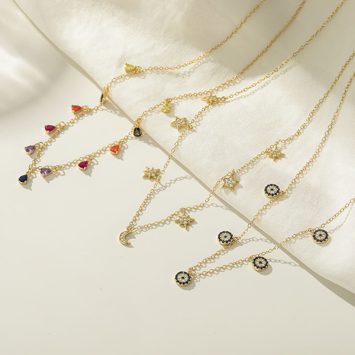 Venus Charm Necklaces - 925 Sterling Silver