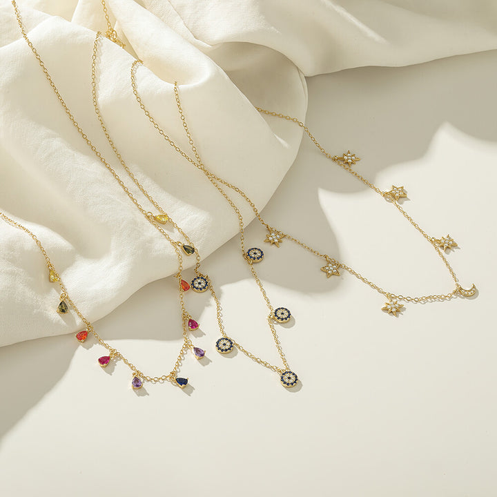 Venus Charm Necklaces - 925 Sterling Silver